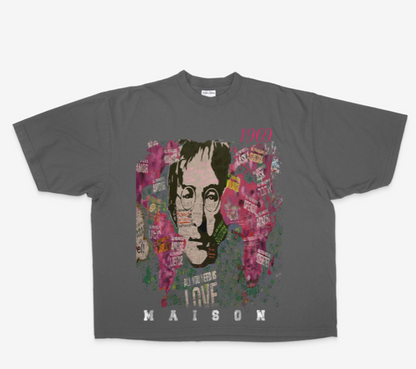 MAVERICK PEACE LOVE LENNON TEE